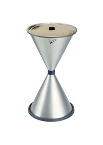 TKG Pedestal ashtray DIABOLO blue H 770 mm