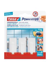 Tesa Powerstrips hooks Small Oval chrome
