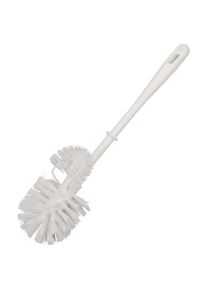 Forum Round brush, white, with edge cleaner 360 mm l, dm.84 mm