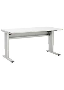 treston Work table WB, height adjustable, ESD, 800 x 1.800 mm, Electric motor