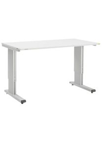 treston Work table WB, height adjustable, ESD, 800 x 1.500 mm, Allen screw