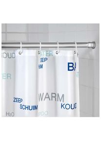 Wenko Telescopic shower rod 110-185cm, chrome, extendable