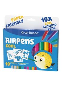 Centropen Foukací fixy AirPens Cool - 1500/10