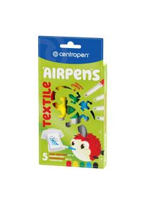 Centropen Foukací fixy AirPens Textile - 5 ks - 1539/5