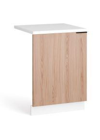 Blumfeldt Skříňka na myčku WoodVista, Robustní pracovní deska, Bezproblémová integrace