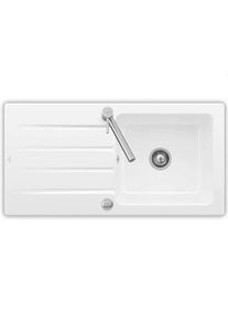 Villeroy & Boch VILLEROY & BOCH Architectura Keramický dřez 100x51 cm s odtokem, CeramicPlus, alpská bílá 336002R1