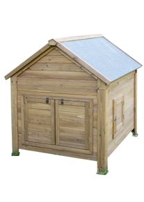 Kleintierstall für Hühner oder Kaninchen, 105 x 100 x 108 cm