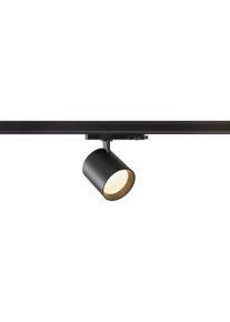 SLV TRACKSPOT V Strahler für 3-Phasen Hochvolt-Schienen-System, Ø10cm, 18W, 3000K, 36°, schwarz (1008845)