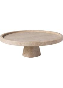 Villeroy & Boch Villeroy & Boch Manufacture Travertine Servierplatte auf Fuss