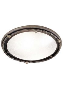 Elstead PB-F-B-BLK-GOLD - Stropn&iacute; sv&iacute;tidlo PEMBROKE 1xE27/60W/230V mosaz PB-F-B-BLK-GOLD