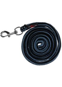 Covalliero Hippo Führstrick, Karabiner, schwarz/silber