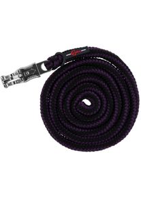 Covalliero Hippo Führstrick, Panikhaken, aubergine/anthrazit