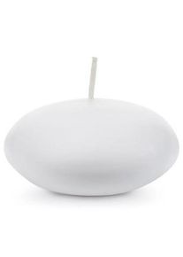 partydeco Sv��ky plovouc� b�l� 8 cm 4 ks