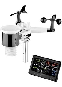 Eurochron EFWS2900 Funk-Wetterstation Funkwetterstation Vorhersage WLAN weiß