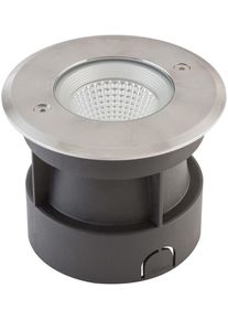 EVN Lichttechnik EVN MEERKAT LED Bodeneinbau, IP67, 100-240V, 3W, 3000K, 235lm, rund, breitstrahlend, EDS / alu (PC67103002N)