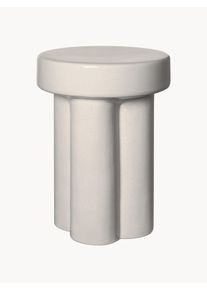 Blomus Keramická stolička Toru Bílá Keramika Š 54 cm, V 47 cm