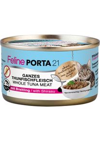 Porta21 Feline Nassfutter, Thunfisch & Breitling, 24x90g