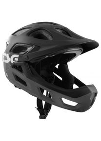 TSG Kid's Seek FR Graphic Design Bike helmet Kids (XXS/XS - 52-54 cm, black/grey)
