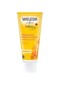 Weleda Miminka a děti Měsíčkový krém pro péči o tělo obličej Mléko 75 ml