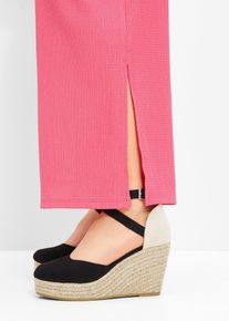 Lodičky na klínku | Černá | Vel. 40 | veganské| bonprix