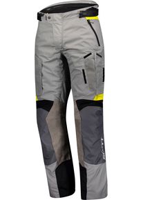 Scott Dualraid Dryo, textile pants waterproof , color: Grey/Yellow , size: XS