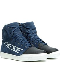 Dainese York, shoes waterproof , color: Dark Blue/White , size: 42 EU