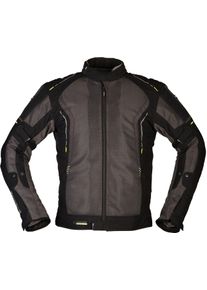 Modeka Khao Air, textile jacket waterproof , color: Dark Grey/Black , size: M