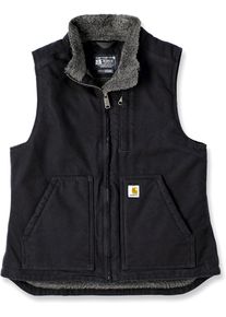 Carhartt Sherpa, vest women , color: Black , size: M