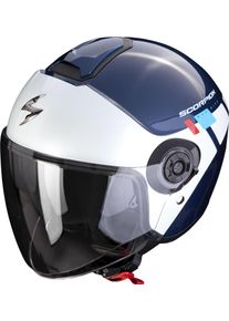 Scorpion EXO-City II Mall, open face helmet , color: Blue/White/Red , size: M