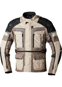 RST Pro Adventure-X, textile jacket waterproof , color: Beige/Brown/Black , size: M