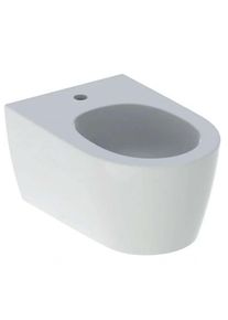 Geberit ONE Závěsný bidet, 540x370 mm, skrytý přepad, otvor pro baterii, KeraTect, bílá 500.690.01.1