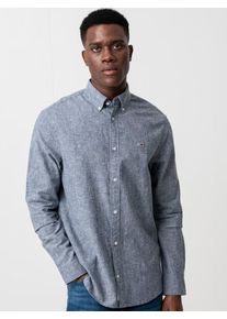 Tommy Jeans pánská modrá košile - XXL (C1G)