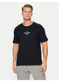 Tommy Hilfiger pánské tmavě modré tričko - XL (DW5)