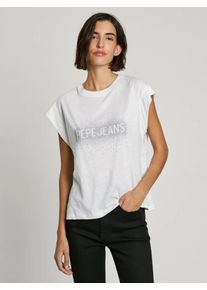 Pepe Jeans dámské bílé tričko - L (800)