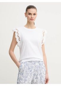 Pepe Jeans dámské bílé tričko - XS (800)