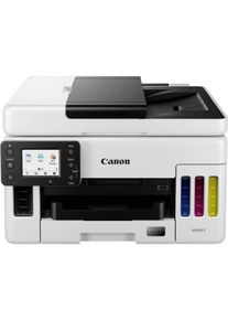 Canon MAXIFY GX6050 Tintenstrahl-Multifunktionsgerät Drucker Kopierer Scanner USB WLAN weiß grau