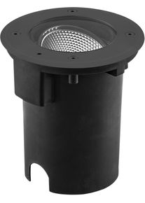 EVN Lichttechnik EVN PENTOLA LED Bodeneinbauleuchte, 15W, 3000K, 1315lm, rund, anthrazit (PC67101502A)