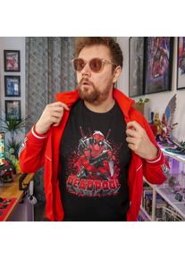 Deadpool - T-shirt nera Great Ass - XL - Nero