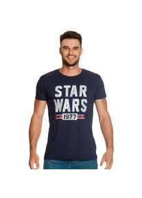 T-shirt Star Wars de 1977 délavé bleu - XXL - Bleu