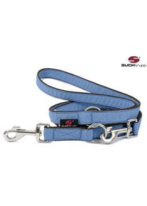 Hundeleine Pure | grey-blue | Cityleine small (L: 115cm; B: 2,0cm)