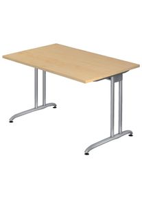 Hammerbacher Schreibtisch light gray 1200 x 800 mm