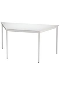 Hammerbacher Trapeztisch light gray
