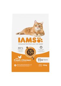10kg IAMS Advanced Nutrition Senior Cat 11+ s kuřecím