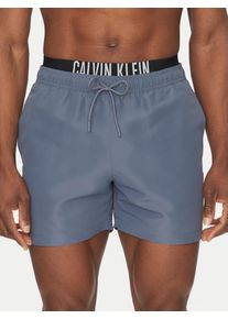 Calvin Klein pánské šedé plavky - M (PCP)