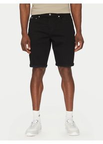 Calvin Klein pánské černé džínové šortky