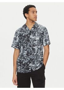 Calvin Klein pánská modročerná košile - S (0GY)