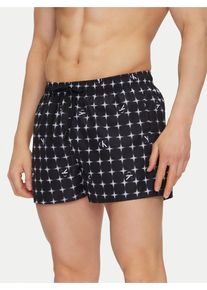 Calvin Klein pánské černé plavky - M (0GO)