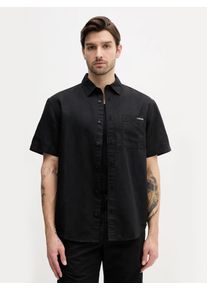 Calvin Klein pánská černá košile - M (BEH)