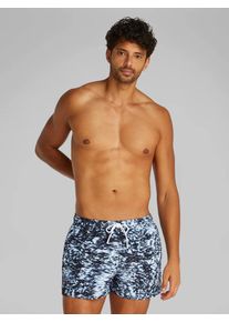 Calvin Klein pánské modročerné plavky - S (0GY)