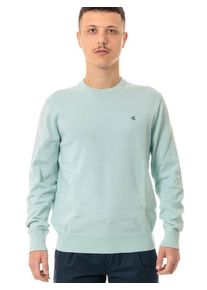 Calvin Klein pánský zelenkavý svetr - S (PCT)